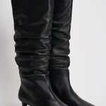 Stivali donna Kalila in pelle neri S100549 01 ALOHAS 