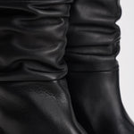 Stivali donna Kalila in pelle neri S100549 01 ALOHAS 