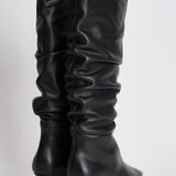 Stivali donna Kalila in pelle neri S100549 01 ALOHAS 
