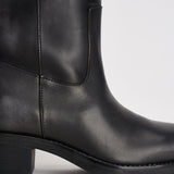 Stivali donna Sajan in stile riding neri S100550 01 ALOHAS 