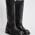 Stivali donna Sajan in stile riding neri S100550 01 ALOHAS 