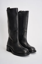 Stivali donna Sajan biker neri S100550 01 ALOHAS 