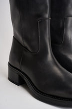 Stivali donna Sajan biker neri S100550 01 ALOHAS 