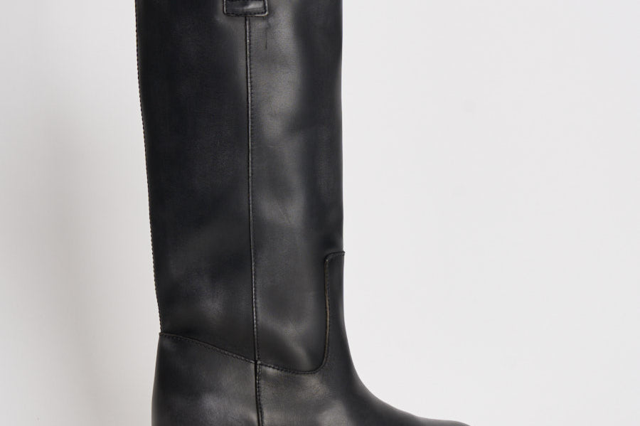 Stivali donna Sajan in stile riding neri S100550 01 ALOHAS 