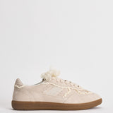 Sneakers donna crochet crema S100823 01 ALOHAS 