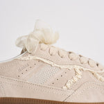 Sneakers donna crochet crema S100823 01 ALOHAS 