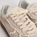 Sneakers donna crochet crema S100823 01 ALOHAS 