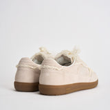 Sneakers donna crochet crema S100823 01 ALOHAS 