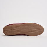 Sneakers donna in suede bordeaux e panna S101114 11 ALOHAS 