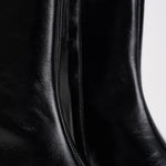 Stivaletti donna in pelle lucida neri S101164 01 ALOHAS 