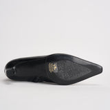 Stivaletti donna in pelle lucida neri S101164 01 ALOHAS 