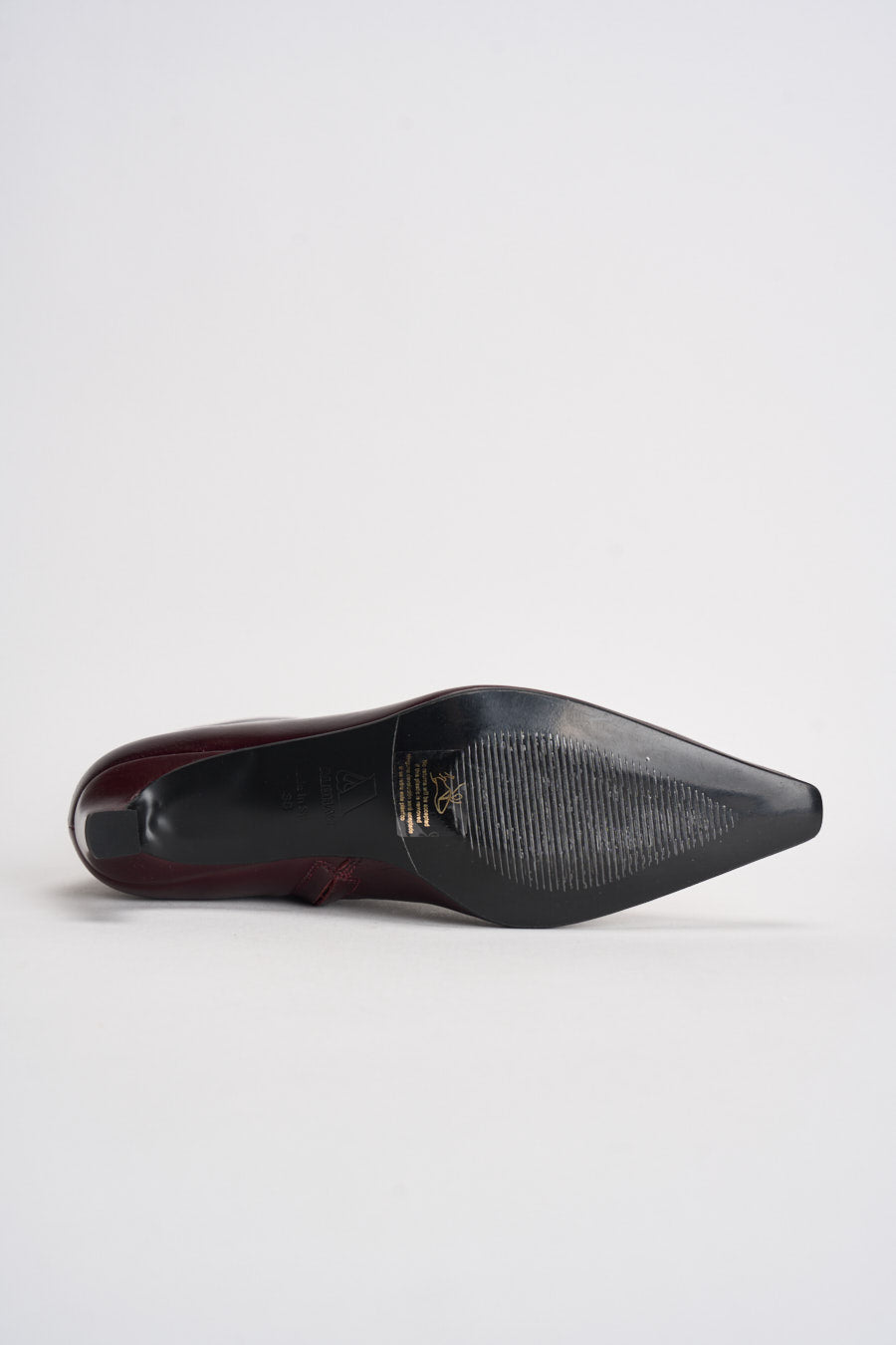 Stivaletti donna in pelle lucida bordeaux. S101164 02 ALOHAS 