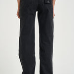 Jeans donna Hugh in denim nero 1134 009 ANINE BING 