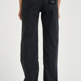 Jeans donna Hugh in denim nero 1134 009 ANINE BING 