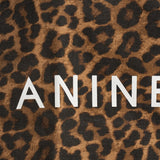 Borsa donna Leo Canvas Tote shopper animalier 11841 MTL59 ANINE BING 