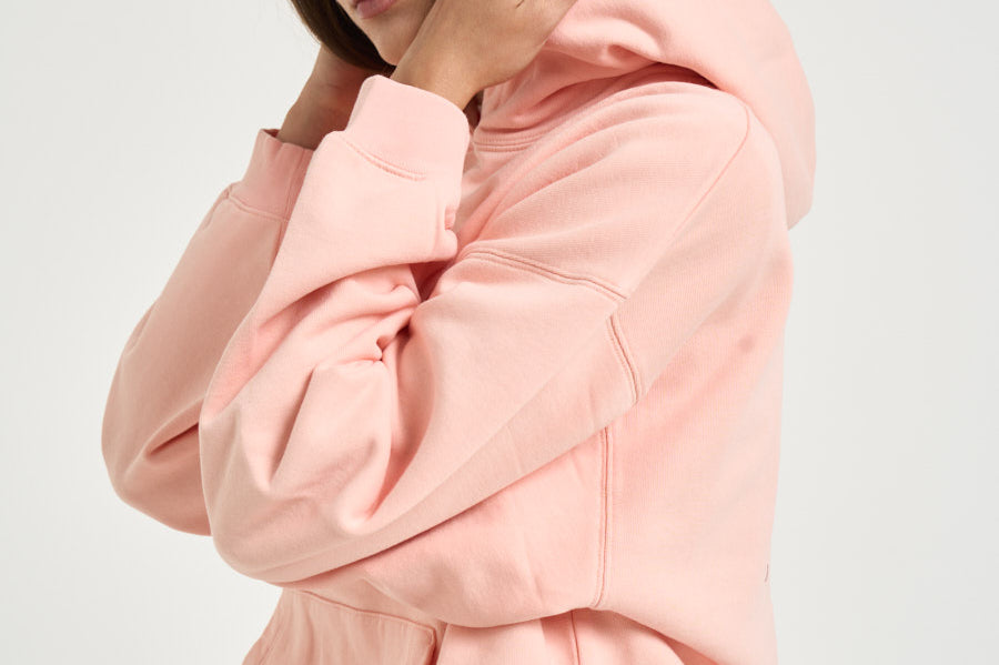 Felpa donna Harvey Sweatshirt in cotone rosa 12315 PKI28 ANINE BING 