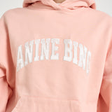 Felpa donna Harvey Sweatshirt in cotone rosa 12315 PKI28 ANINE BING 