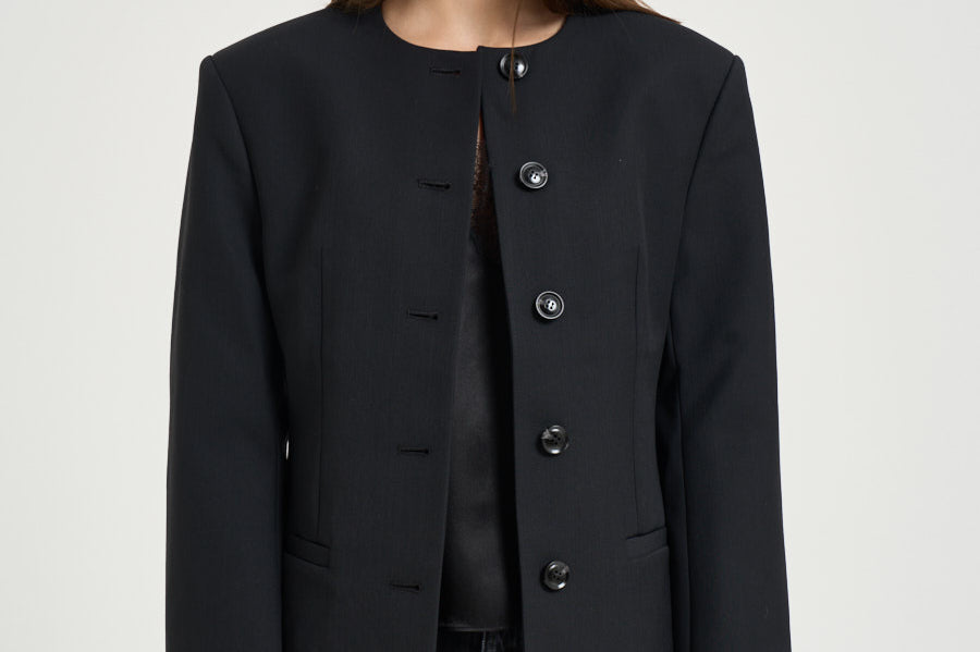 Blazer donna huda alla coreana nero 12343 BLK26 ANINE BING 
