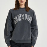 Felpa donna Miles Sweatshirt over grigio antracite 12490 WBL1 ANINE BING 