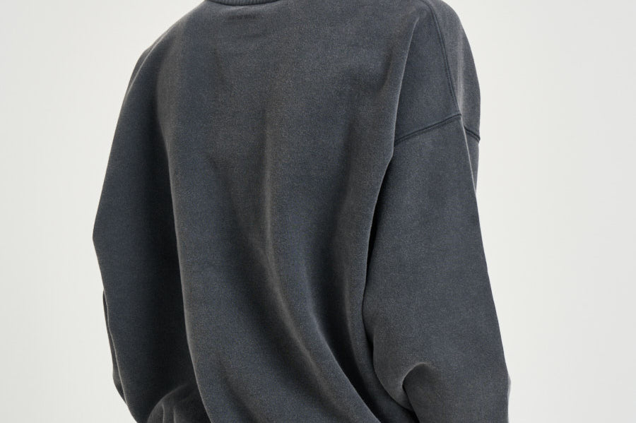 Felpa donna Miles Sweatshirt over grigio antracite 12490 WBL1 ANINE BING 