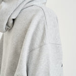 Felpa donna con cappuccio grigio mèlange 12493 GRM1 ANINE BING 