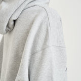 Felpa donna con cappuccio grigio mèlange 12493 GRM1 ANINE BING 
