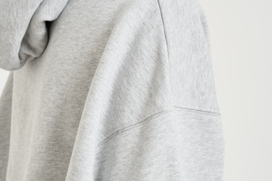 Felpa donna con cappuccio grigio mèlange 12493 GRM1 ANINE BING 