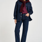 Camicia donna in denim blu scuro 12588 WHD100 ANINE BING 