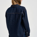 Camicia donna in denim blu scuro 12588 WHD100 ANINE BING 