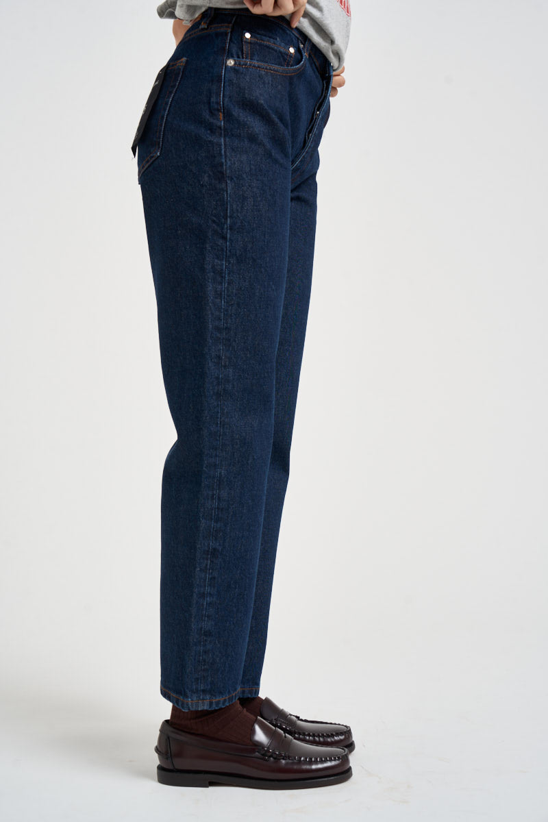 Jeans donna Kate in denim blu scuro 12589 WHD100 ANINE BING 