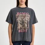 T-shirt donna Cade Tee Tiger Bing grigia 12648 WBL1 ANINE BING 