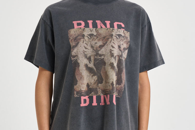 T-shirt donna Cade Tee Tiger Bing grigia 12648 WBL1 ANINE BING 