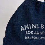 Borsa donna in tela blu 12677 WHD93 ANINE BING 