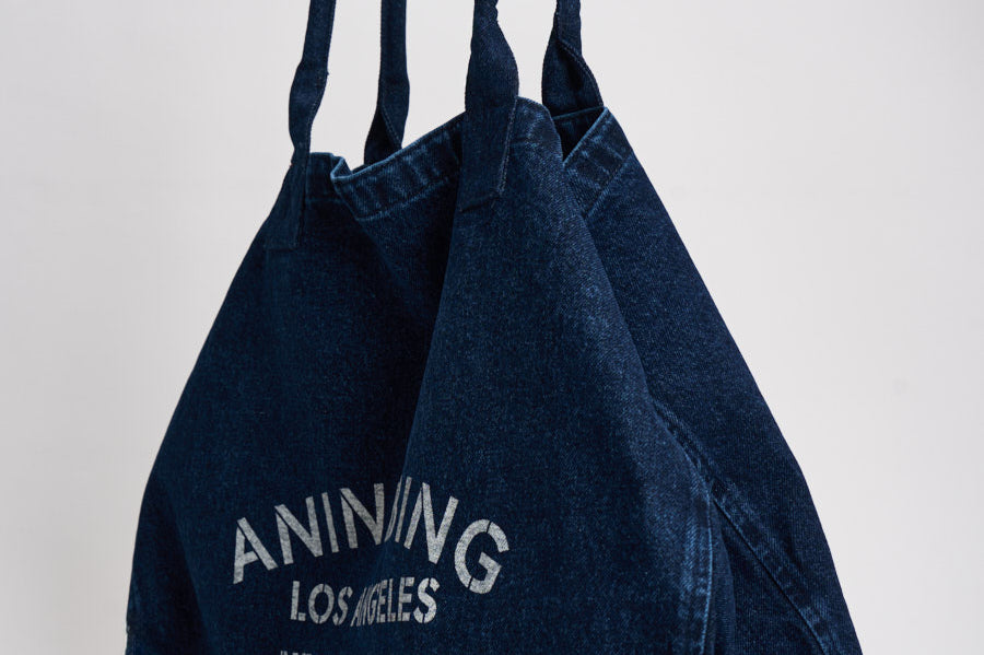 Borsa donna in tela blu 12677 WHD93 ANINE BING 