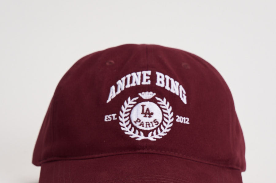 Cappello da baseball uomo bordeaux 12678 BGN28 ANINE BING 