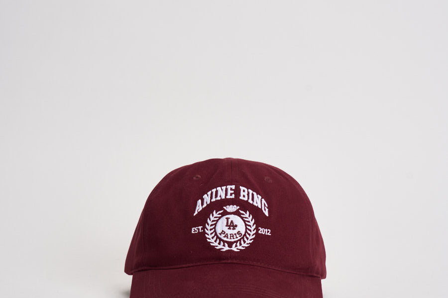Cappello da baseball uomo bordeaux 12678 BGN28 ANINE BING 