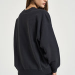 Felpa donna miles Sweatshirt grigio scuro 12679 VTG3 ANINE BING 