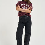 T-shirt donna Jaylin Tee Collegiate bordeaux 12695 BGN28 ANINE BING 