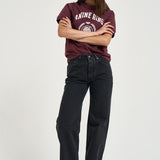 T-shirt donna Jaylin Tee Collegiate bordeaux 12695 BGN28 ANINE BING 