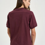 T-shirt donna Jaylin Tee Collegiate bordeaux 12695 BGN28 ANINE BING 