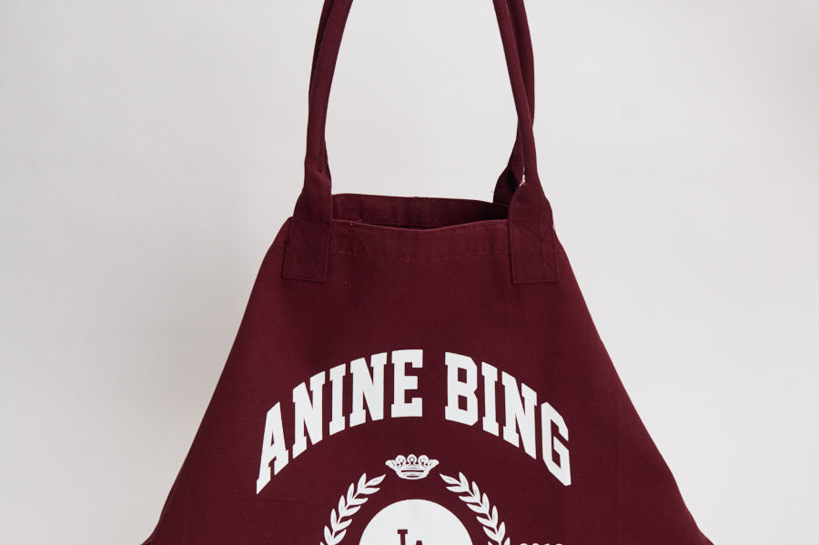 Borsa donna in tela bordeaux 12763 BGN28 ANINE BING 