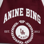 Borsa donna in tela bordeaux 12763 BGN28 ANINE BING 