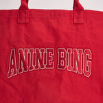 Borsa donna Leo Canvas Tote rossa 12765 RED29 ANINE BING 