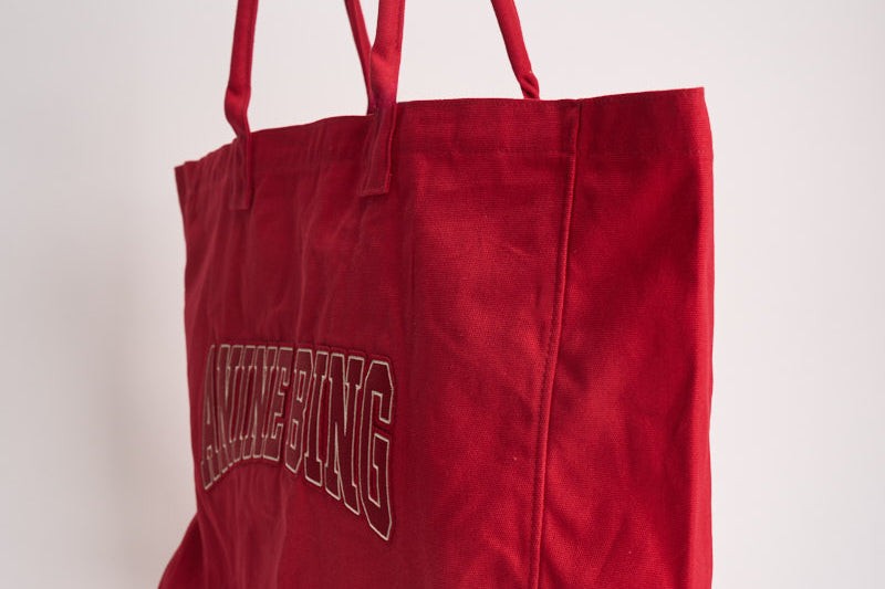 Borsa donna Leo Canvas Tote rossa 12765 RED29 ANINE BING 