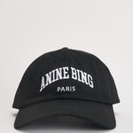 Cappello uomo Jeremy Baseball con logo nero 12896 BLK1 ANINE BING 
