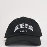 Cappello uomo Jeremy Baseball con logo nero 12896 BLK1 ANINE BING 