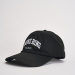 Cappello uomo Jeremy Baseball con logo nero 12896 BLK1 ANINE BING 