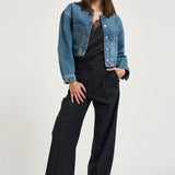 Giacchetto donna Yuma in denim blu 12920 WHD94 ANINE BING 