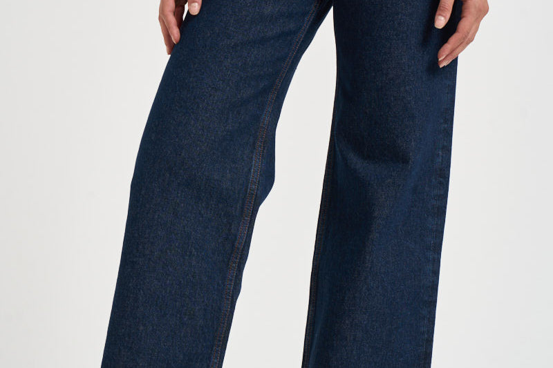 Jeans donna Hugh Jean  gamba dritta blu scuro 13280 WHD100 ANINE BING 