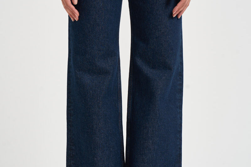 Jeans donna Hugh Jean  gamba dritta blu scuro 13280 WHD100 ANINE BING 
